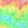 Gunnerton topographic map, elevation, terrain