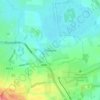 Prestwick topographic map, elevation, terrain