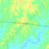 Tengin Baru topographic map, elevation, terrain