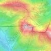 Aggenstein topographic map, elevation, terrain