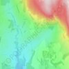 Hotonnes topographic map, elevation, terrain