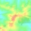 Banjaragadda Thanda topographic map, elevation, terrain