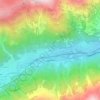 Gand topographic map, elevation, terrain