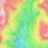 Saint-Sauveur topographic map, elevation, terrain