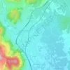 Les Laugiers topographic map, elevation, terrain