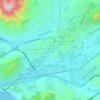 Hacienda Casa Grande topographic map, elevation, terrain