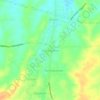 Kedungadem topographic map, elevation, terrain