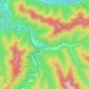 Robson topographic map, elevation, terrain