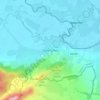 Crew Green topographic map, elevation, terrain