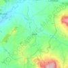 Ashill topographic map, elevation, terrain