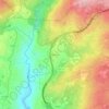 Fortunho topographic map, elevation, terrain