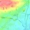 Whitley topographic map, elevation, terrain