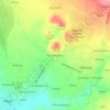 Kampunganyar topographic map, elevation, terrain