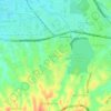 Kebonsari topographic map, elevation, terrain