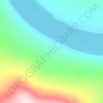 Noginsk topographic map, elevation, terrain