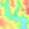 Мижуева topographic map, elevation, terrain