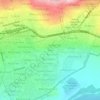 Fire topographic map, elevation, terrain