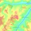Chisbury topographic map, elevation, terrain