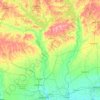 Jasper topographic map, elevation, terrain