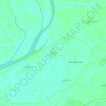 Alike topographic map, elevation, terrain