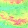 West Nimār topographic map, elevation, terrain