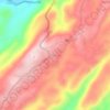 Mamfe topographic map, elevation, terrain