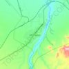 Awash topographic map, elevation, terrain