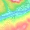 Nuorgam topographic map, elevation, terrain