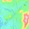 Grace topographic map, elevation, terrain