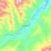 Acevedo topographic map, elevation, terrain