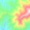 Madrid topographic map, elevation, terrain