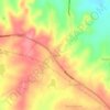 Hagare topographic map, elevation, terrain