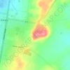 Martins Lookout topographic map, elevation, terrain