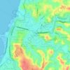 Tikala Ares topographic map, elevation, terrain