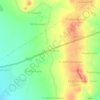 Chamakhandi topographic map, elevation, terrain