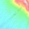 Caihuasi topographic map, elevation, terrain