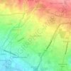 Banaba South topographic map, elevation, terrain