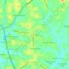 Gonahena topographic map, elevation, terrain