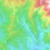 Gragnana topographic map, elevation, terrain