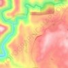 Sebastopol topographic map, elevation, terrain