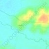 ครบุรี topographic map, elevation, terrain