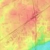 Welco Corners topographic map, elevation, terrain