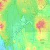 Hog Island topographic map, elevation, terrain