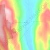 Keeney topographic map, elevation, terrain