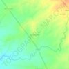 Dandepalle topographic map, elevation, terrain