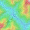 Mangdo topographic map, elevation, terrain