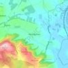 West Burton topographic map, elevation, terrain