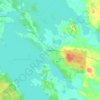 Hauho topographic map, elevation, terrain