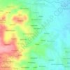 Wonokriti topographic map, elevation, terrain