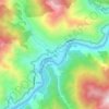Pattan topographic map, elevation, terrain